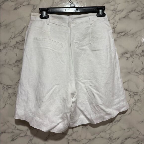 NEW ROLLA'S White Bermuda Shorts Relaxed Fit 10 - Picture 12 of 15